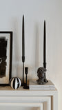 Danish Taper Candle 18" | Black