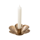 Forged Flower Candle Holder