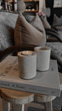 Travertine Pillar Tea Light Holder