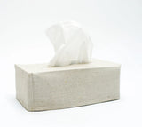 Athena Linen Tissue Cover | Oatmeal