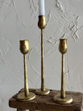 Lina Brass Candleholder