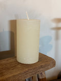 Textured Pillar Candle | Medium