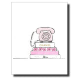 "PINK TELEPHONE" CARD