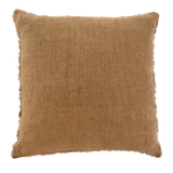 Lina Linen Pillow | Hazelnut 24"