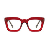 NESS | Transparent Red | Grey Tortoise | Blue Light