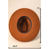 Herringbone Chain Fedora Hat