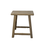 Daisy Reclaimed Wood Stool | Counter Natural