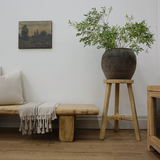 Dobbie Reclaimed Wood Stool | Counter