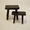 Vintage Tiny Tom Stool | Weathered Black