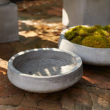 Newport Concrete Low Bowl