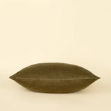 Vera Luxe Velvet Pillow | Olive