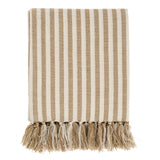 Bengal Stripe Hammam Bath Towel | Warm Sand