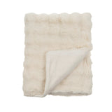 Faux Fur Throw | White