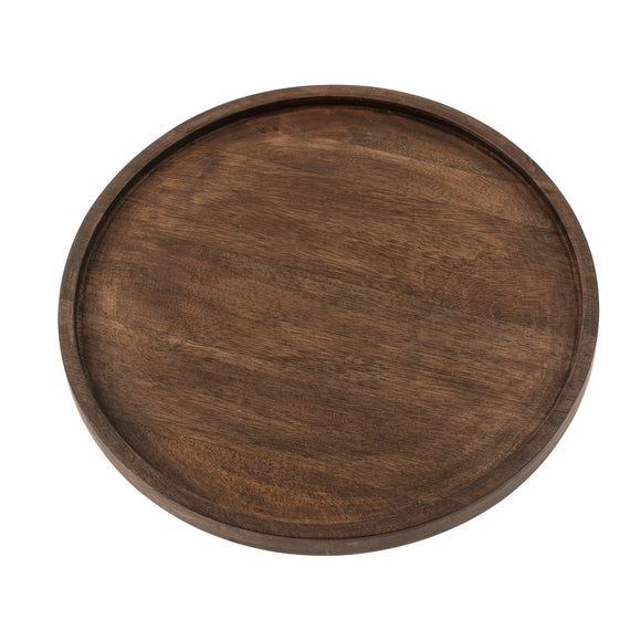 Mango Wood Round Tray