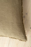 Lina Linen Pillow | Fennel 16x24