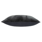 Vera Velvet Pillow Charcoal | 16 x 24