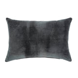 Vera Velvet Pillow Charcoal | 16 x 24