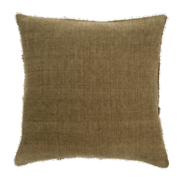 Lina Linen Pillow | Fennel 24