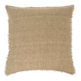 Lina Linen Pillow | Dune 24'x 24"