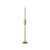 Gold Luna Forged Candlestick