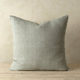 Lina Linen Pillow | Flint Grey 24"