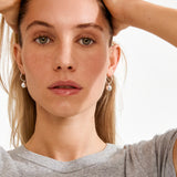 AIR hoop earrings by Pilgrim
