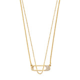 Pilgrim INSTANT necklace, 2-in-1 set