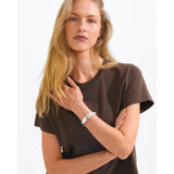 NOW bangle silver-plated by Pilgrim