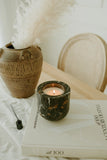 Portoro Marble Refillable Stone Candle