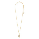 PILGRIM EMBER crystal pendant necklace