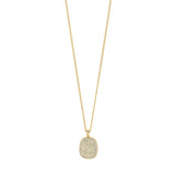 PILGRIM EMBER crystal pendant necklace