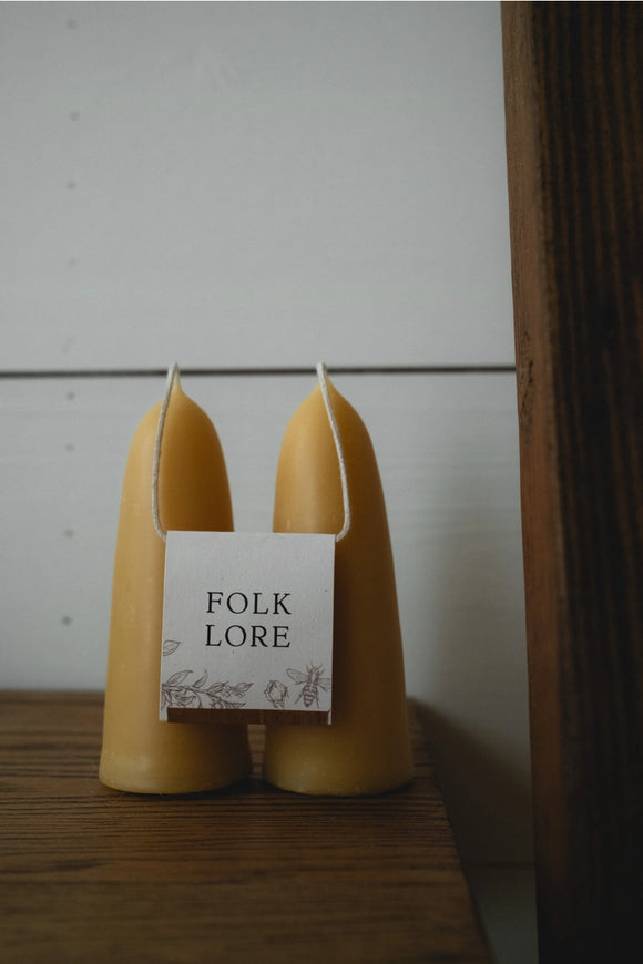 Hand-Dipped Beeswax Stubbies