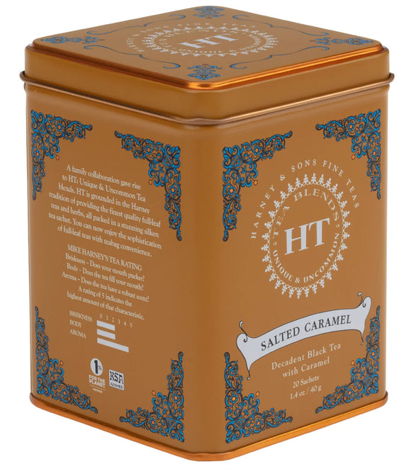 Saltd Caramel Tea Tin | Harney & Sons