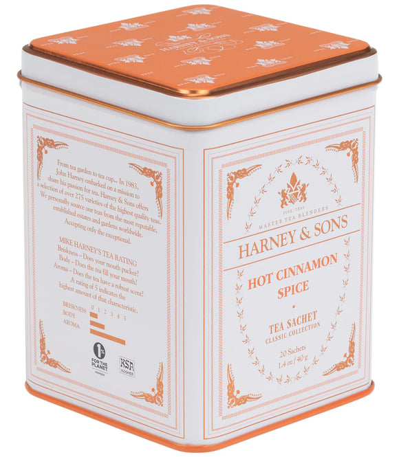 Hot Cinnamon Spice Tea Tin | Harney & Sons