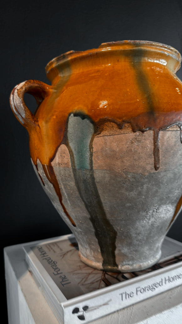 French Vintage Confit Pot