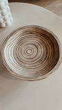Wooden Bowl | White Washed