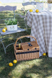 Willow Picnic Basket with Insulated Cooler
