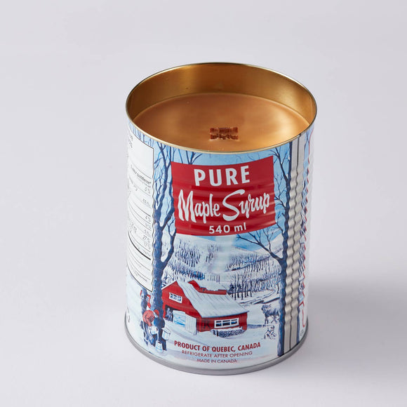 Maple Syrup-Scented Candle in Iconic Can