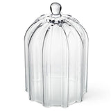 Ribbed Glass Cloche