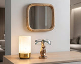 Alabaster Style Shade LED Lamp