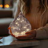 Teardrop Crackle Glass | 2 Colours