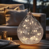 Teardrop Crackle Glass | 2 Colours