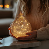 Teardrop Crackle Glass | 2 Colours