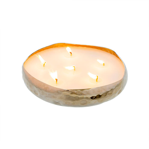 Multi Flame Candle Silver | Mystic Poppy