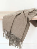 Della Brown Decorative Throw