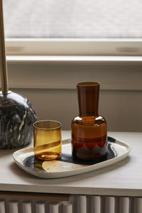 Amber Water Carafe