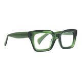 Sophie | Transparent Green | Blue Light