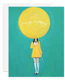 Nothing Is Happier Than A Yellow Balloon | Janet Hill Studio
