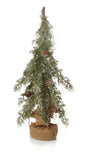 36" Frosted Mini Cone Tree | 3 Sizes