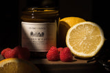 Raspberry Vanilla Amber Jar Candle